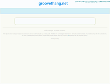 Tablet Screenshot of groovethang.net
